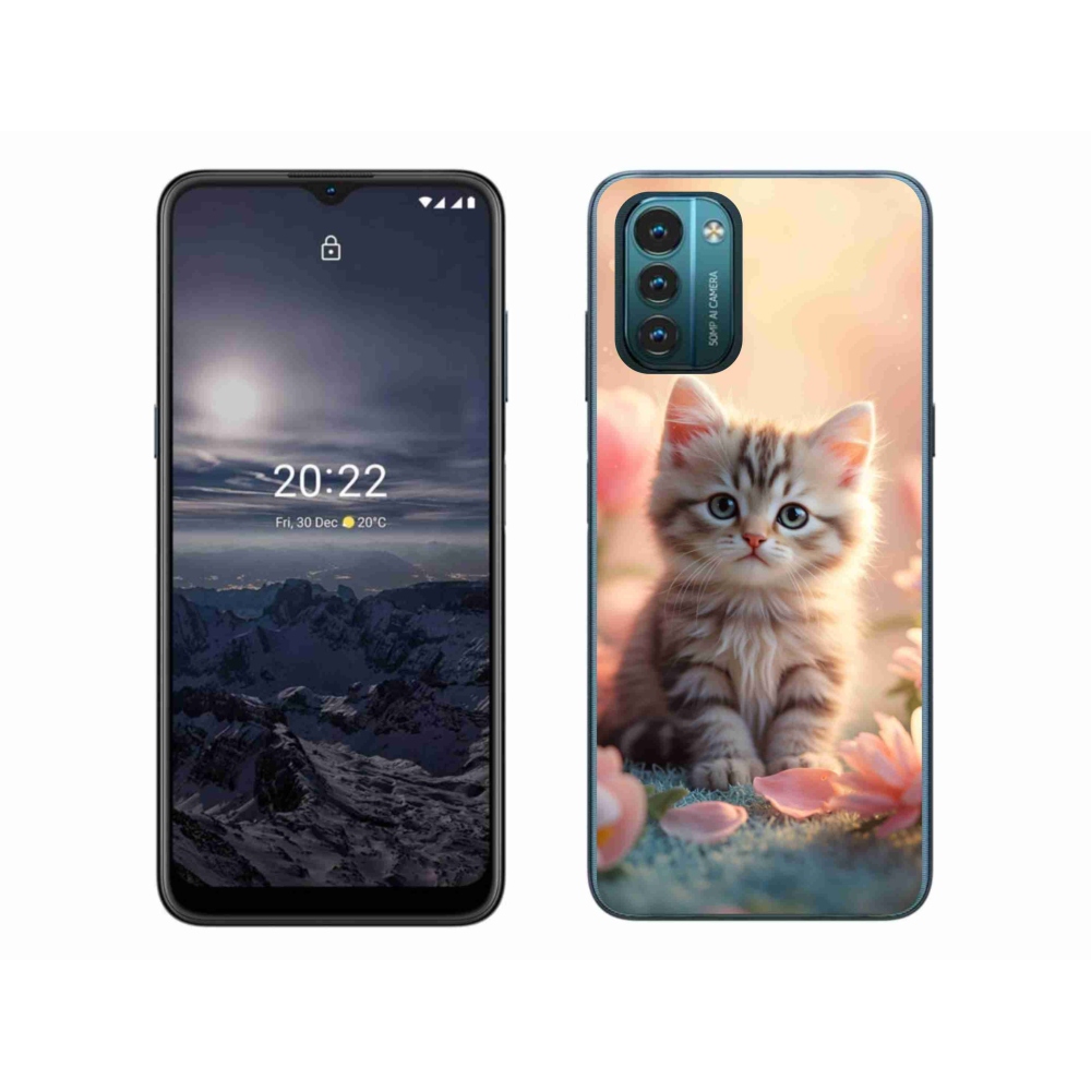 Gélový kryt mmCase na Nokia G11/G21 - roztomilé mačiatko 8