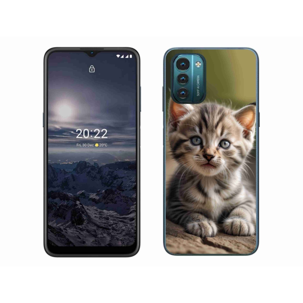Gélový kryt mmCase na Nokia G11/G21 - roztomilé mačiatko 9