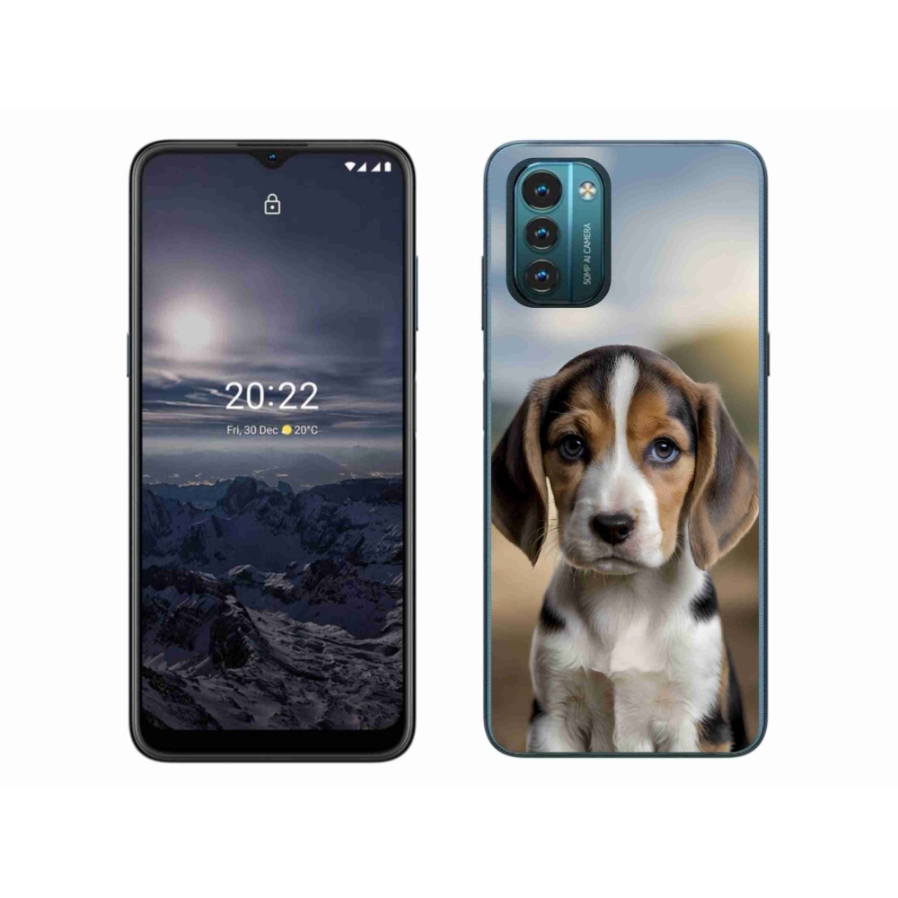 Gélový kryt mmCase na Nokia G11/G21 - roztomilý bígl