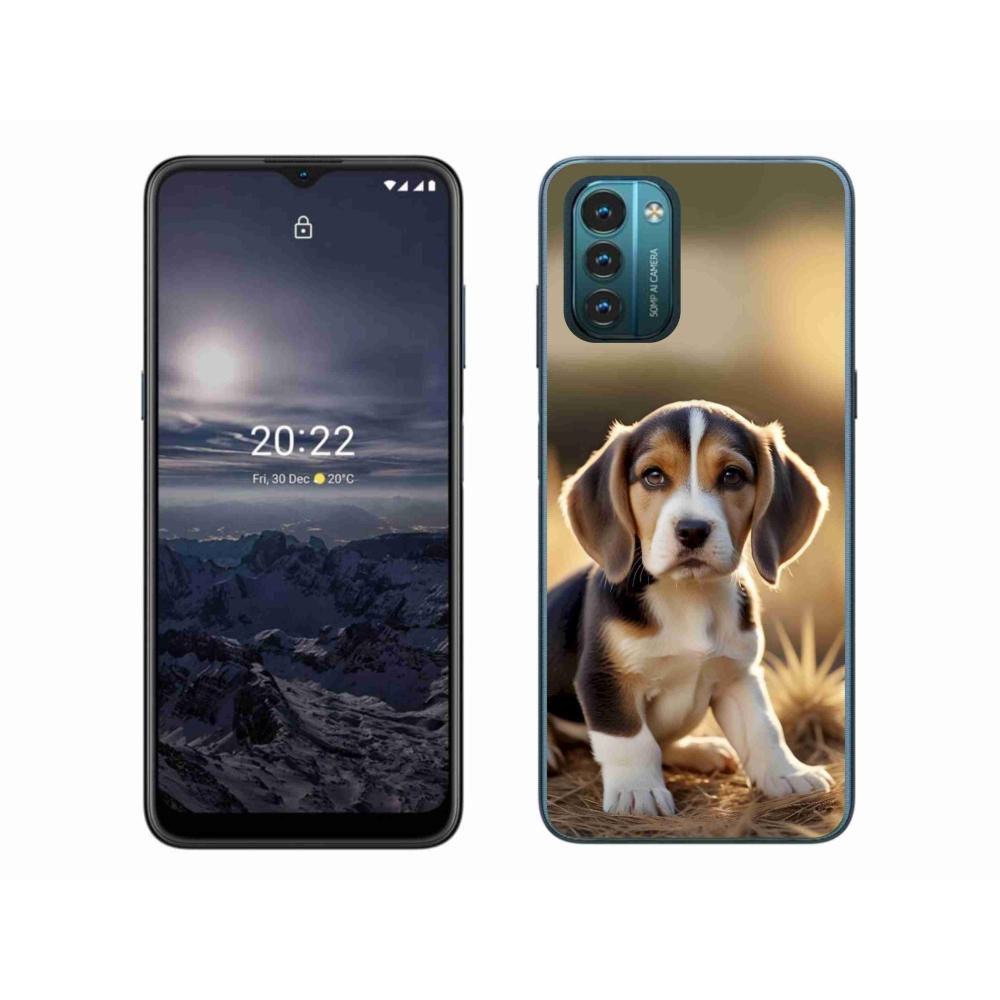 Gélový kryt mmCase na Nokia G11/G21 - roztomilý bígl