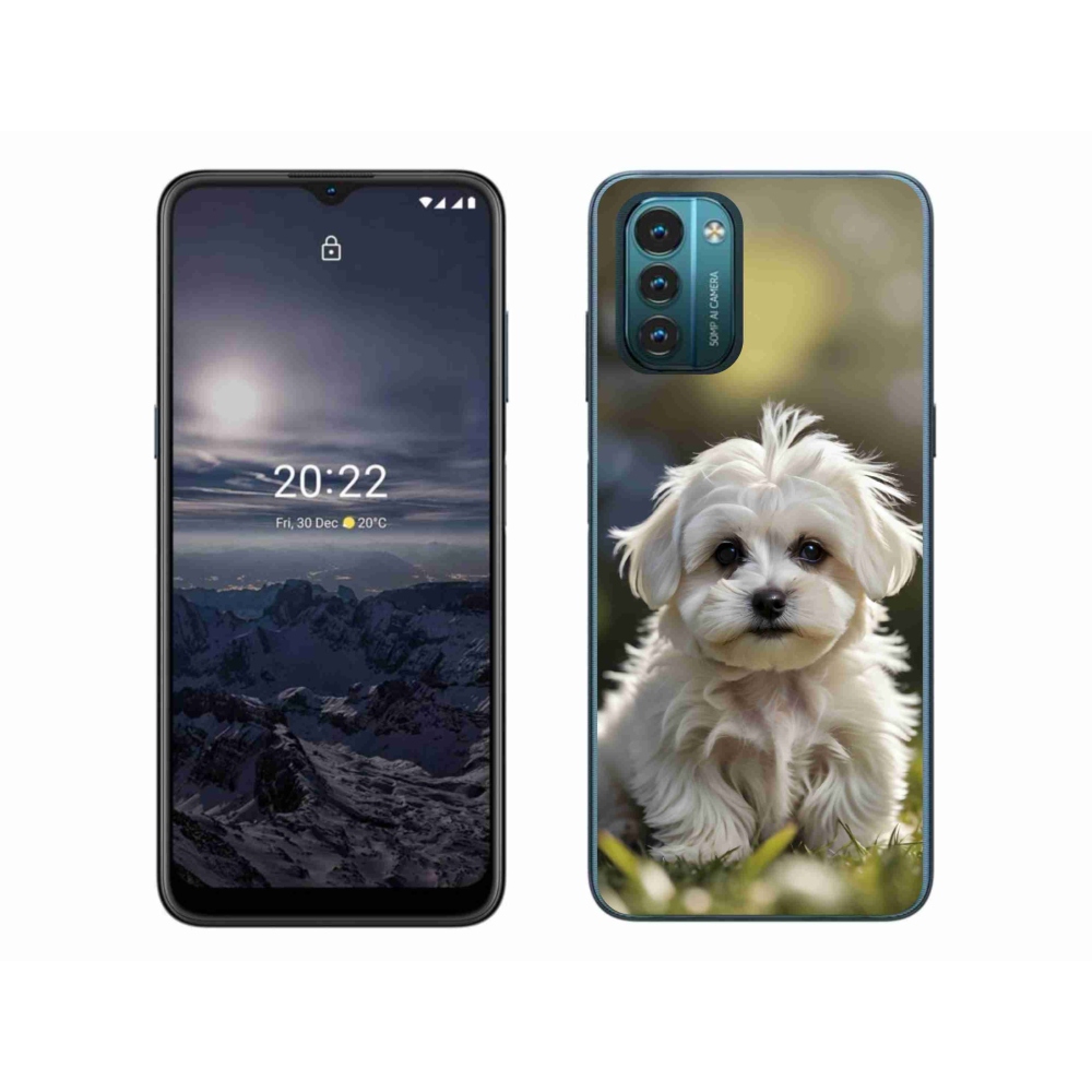 Gélový kryt mmCase na Nokia G11/G21 - roztomilý maltézsky psík