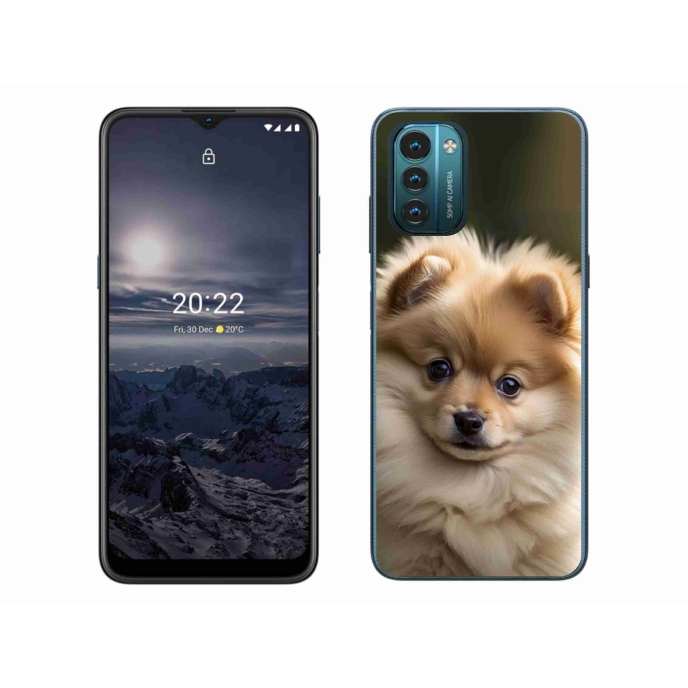 Gélový kryt mmCase na Nokia G11/G21 - roztomilý pomeranian 2