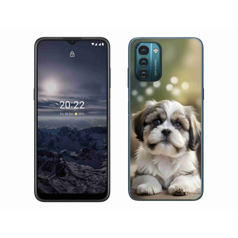 Gélový kryt mmCase na Nokia G11/G21 - roztomilý shih-tzu