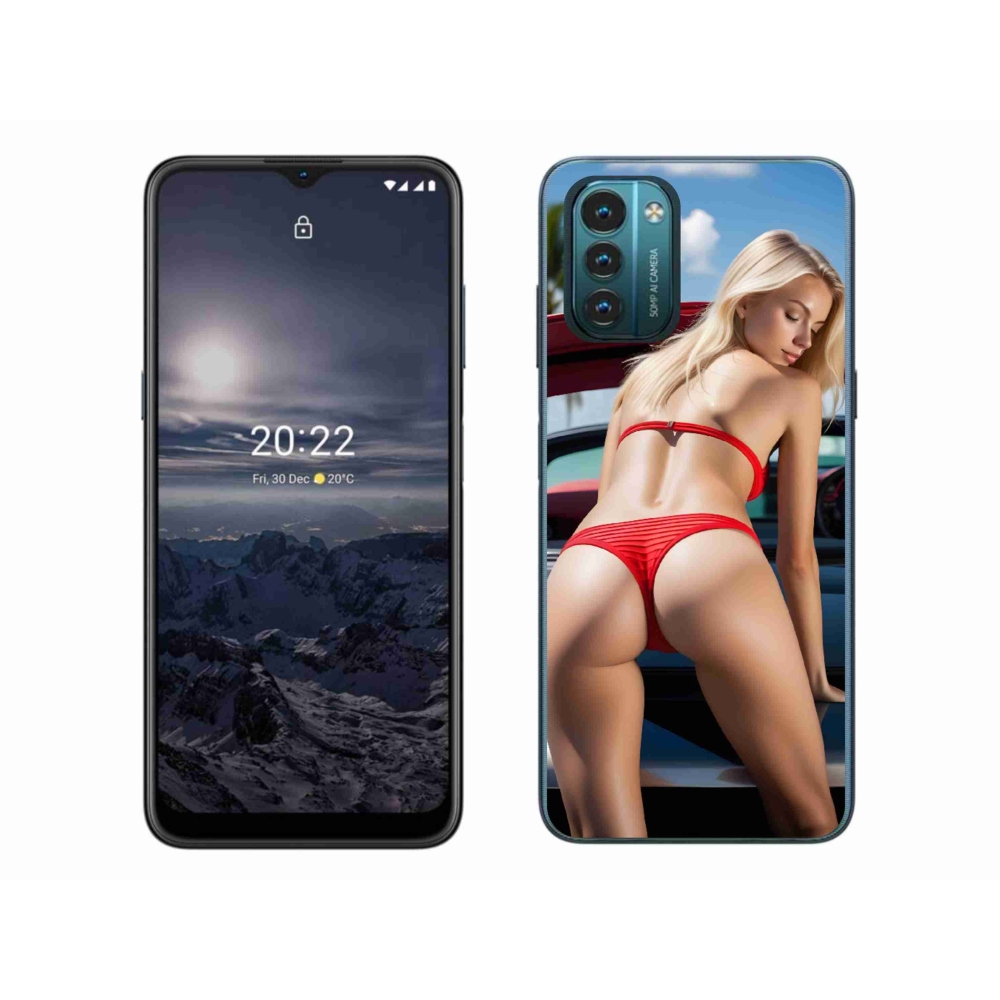Gélový kryt mmCase na Nokia G11/G21 - sexy žena 2