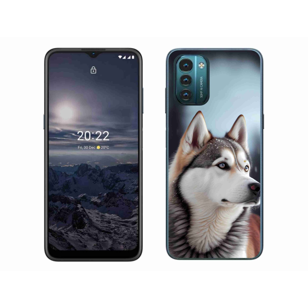 Gélový kryt mmCase na Nokia G11/G21 - sibírsky husky