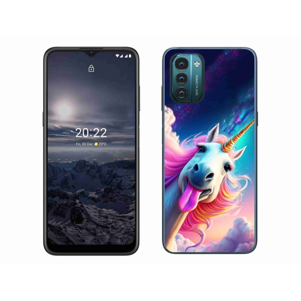 Gélový kryt mmCase na Nokia G11/G21 - šialený jednorožec