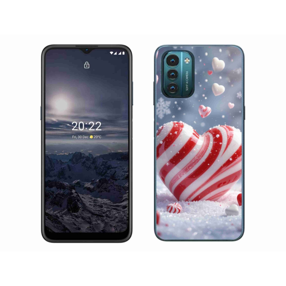 Gélový kryt mmCase na Nokia G11/G21 - sladké srdce