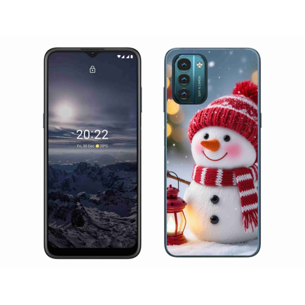 Gélový kryt mmCase na Nokia G11/G21 - snehuliak 2
