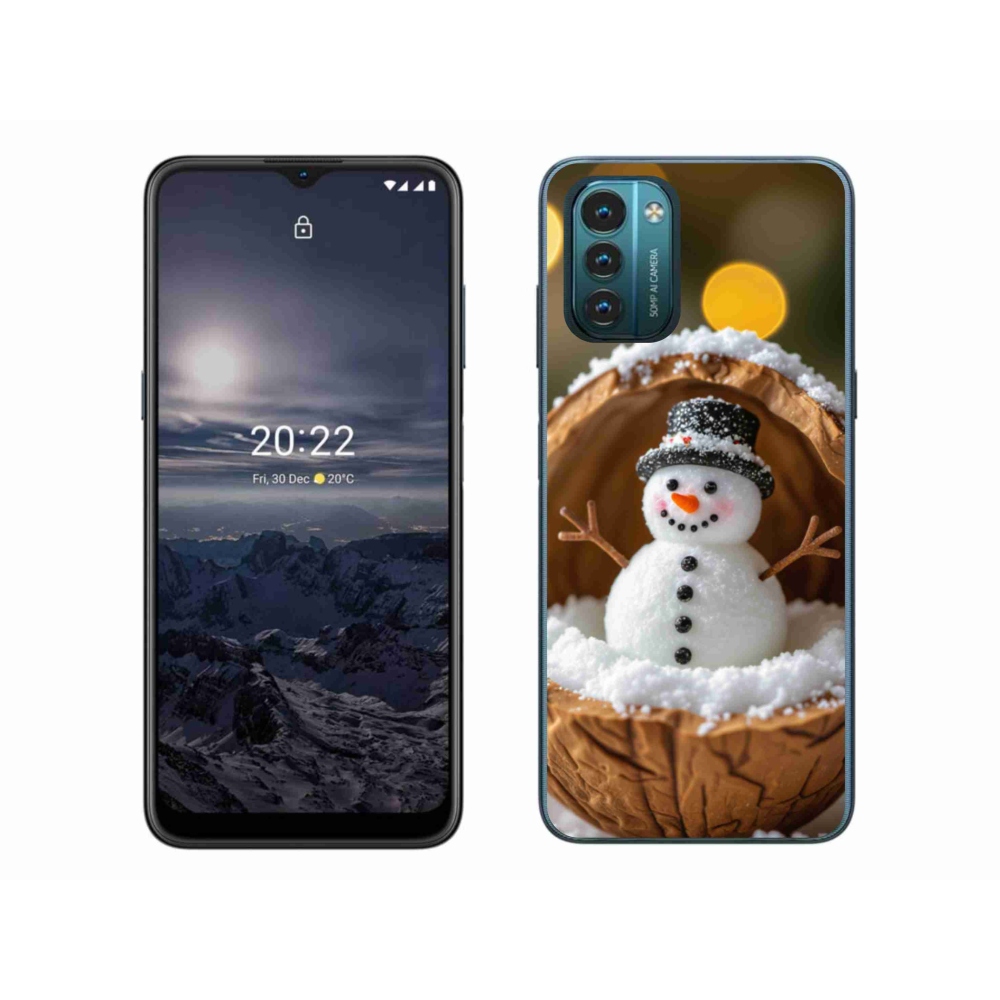 Gélový kryt mmCase na Nokia G11/G21 - snehuliak 4