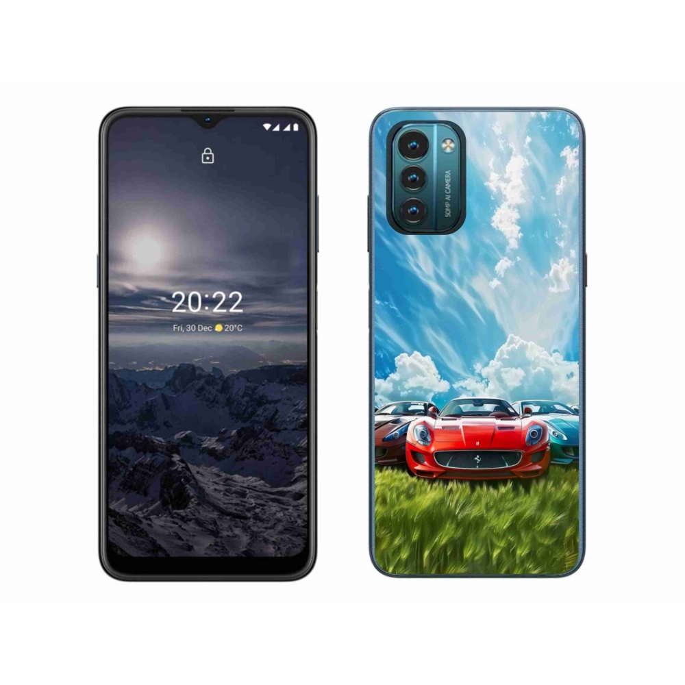 Gélový kryt mmCase na Nokia G11/G21 - športové vozidlá