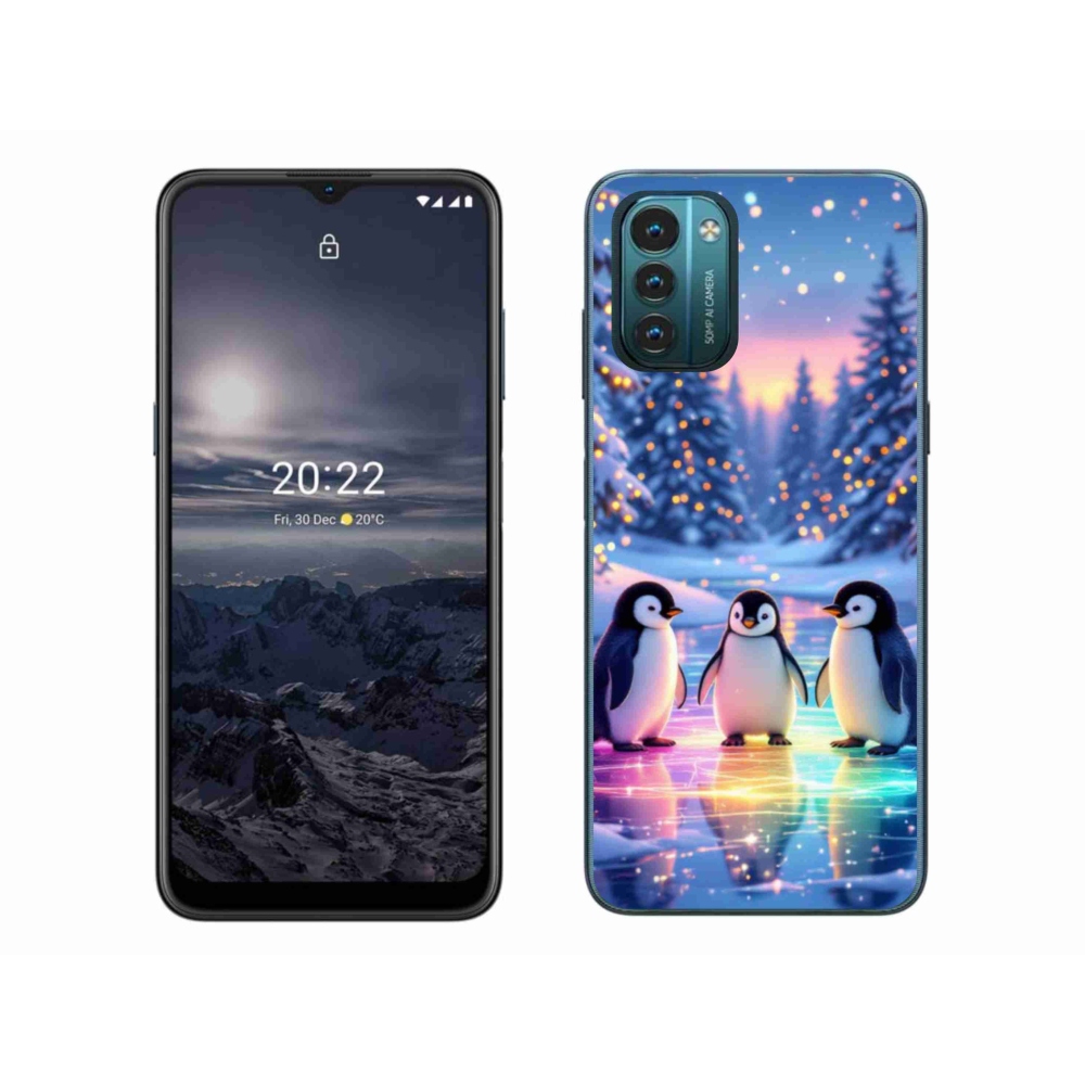 Gélový kryt mmCase na Nokia G11/G21 - tučniaky