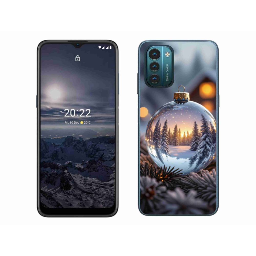 Gélový kryt mmCase na Nokia G11/G21 - vianočná ozdoba