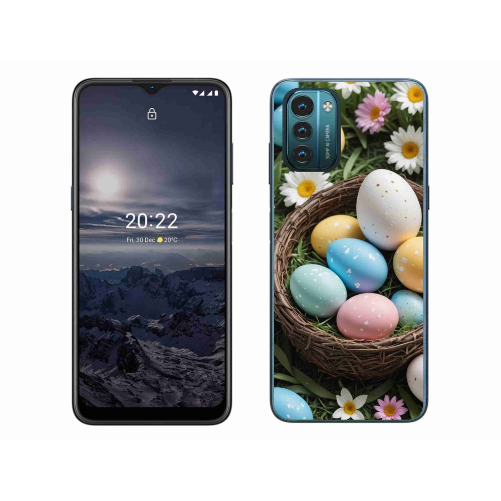 Gélový kryt mmCase na Nokia G11/G21 - veľkonočné vajíčka 2