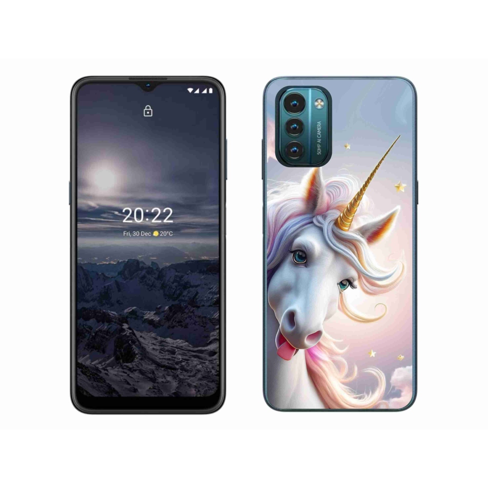 Gélový kryt mmCase na Nokia G11/G21 - veselý jednorožec