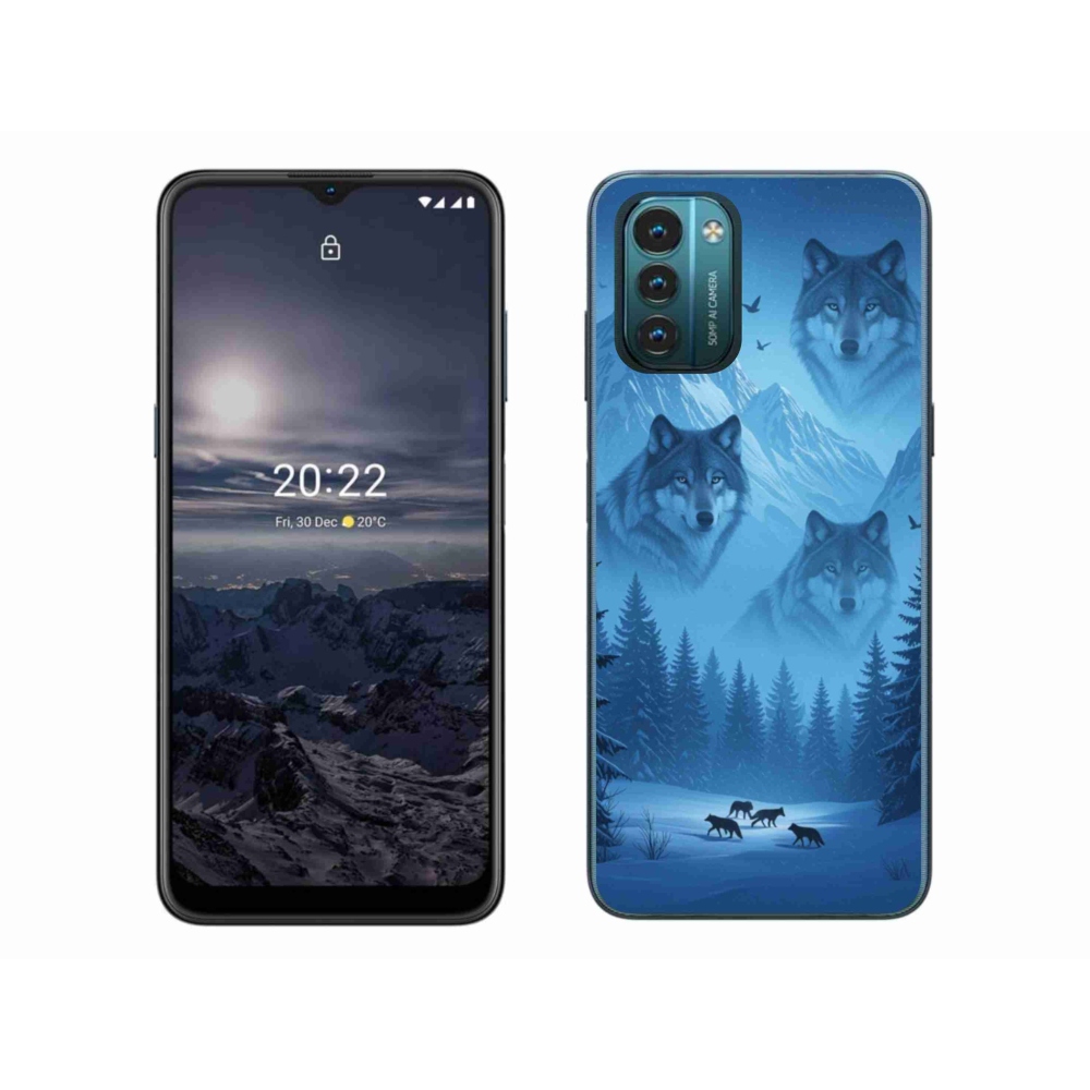 Gélový kryt mmCase na Nokia G11/G21 - vlčia svorka