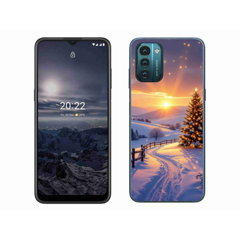 Gélový kryt mmCase na Nokia G11/G21 - zimná krajina