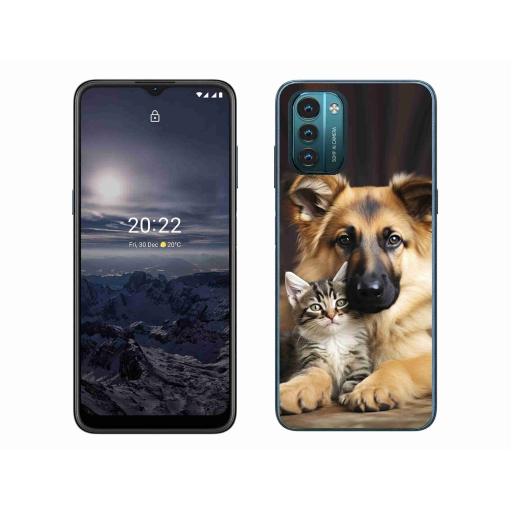 Gélový kryt mmCase na Nokia G11/G21 - zvieracie priateľstvo