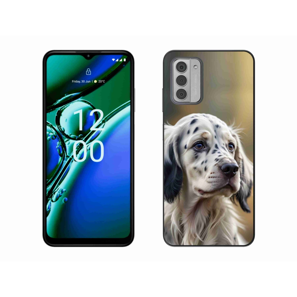 Gélový kryt mmCase na Nokia G42 - anglický seter