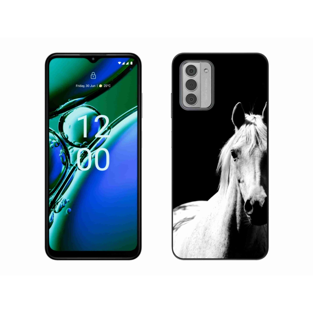 Gélový kryt mmCase na Nokia G42 - biely kôň 5
