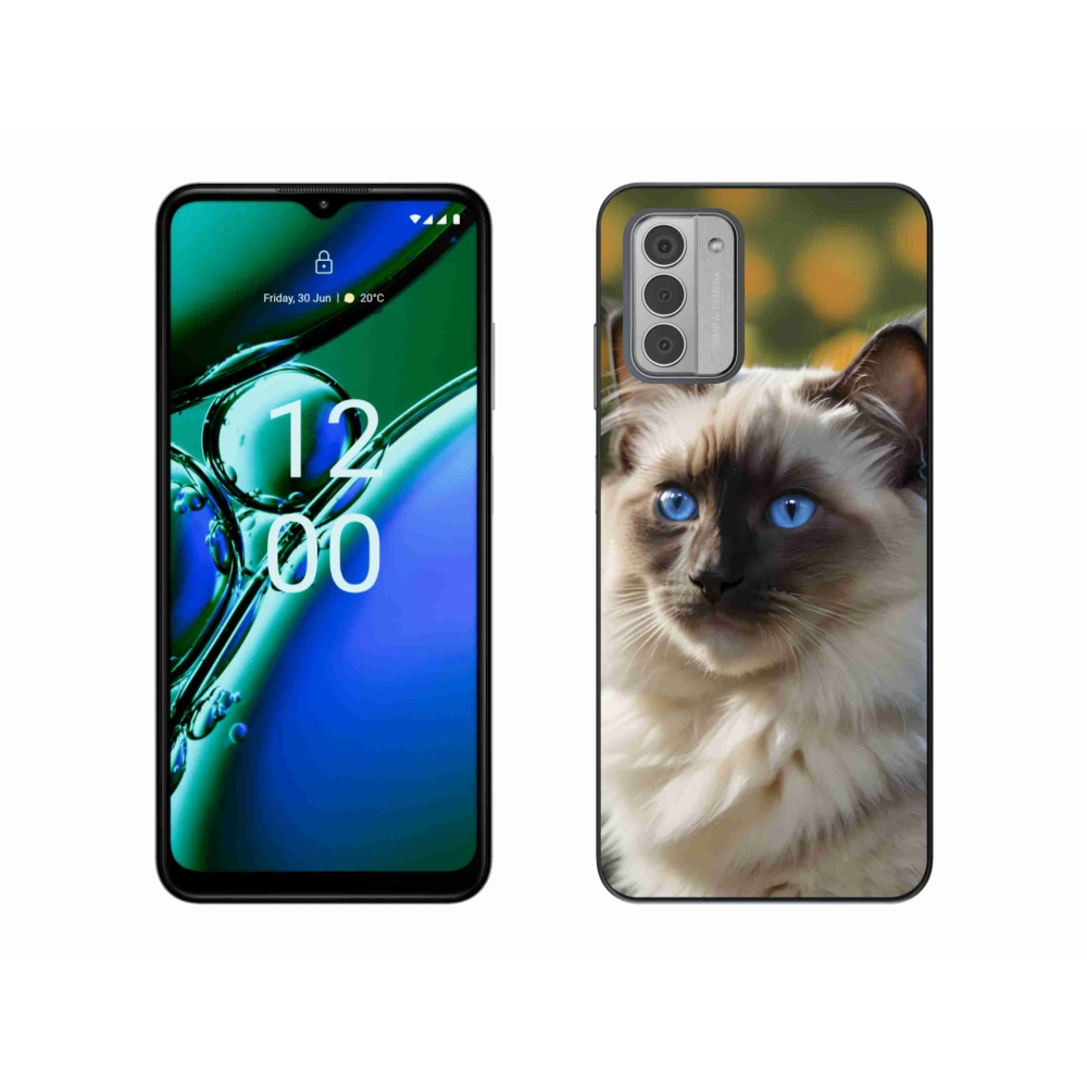 Gélový kryt mmCase na Nokia G42 - biely ragdoll