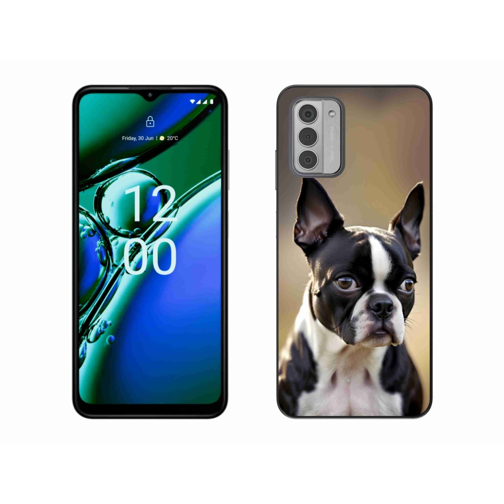 Gélový kryt mmCase na Nokia G42 - bostonský teriér