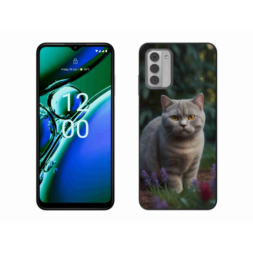 Gélový kryt mmCase na Nokia G42 - britská mačka