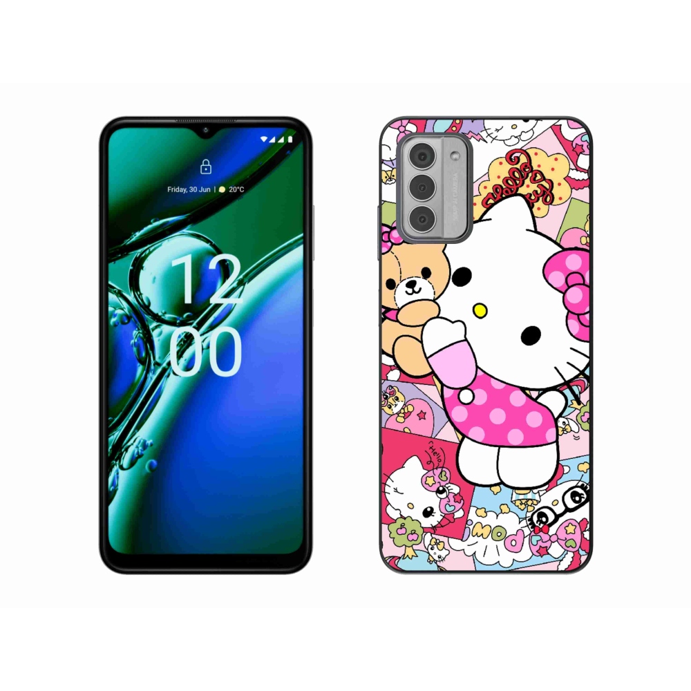 Gélový kryt mmCase na Nokia G42 - cute kitty