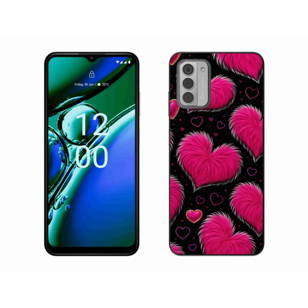 Gélový kryt mmCase na Nokia G42 - hebké srdce