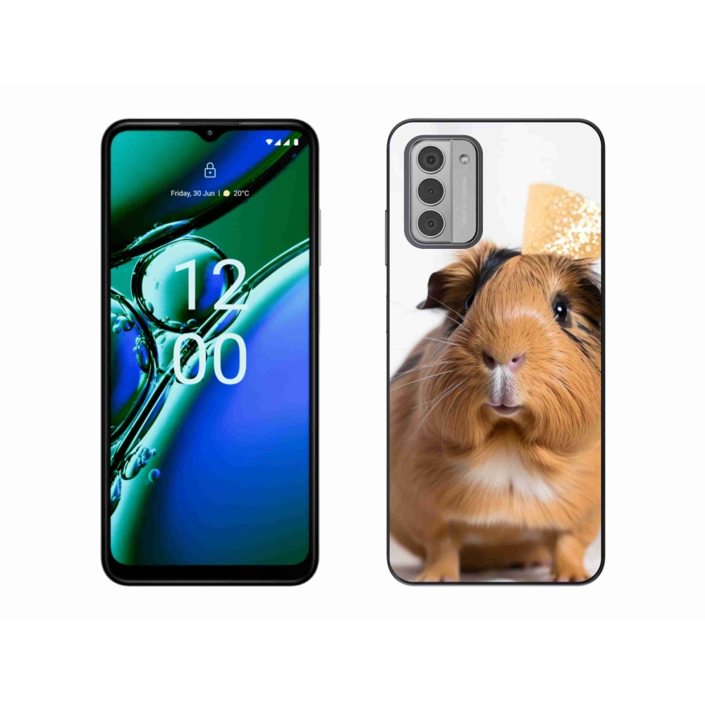 Gélový kryt mmCase na Nokia G42 - hnedé morča