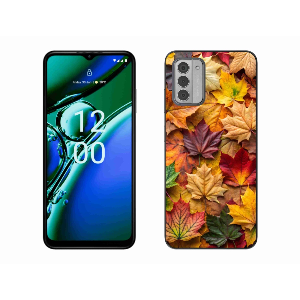 Gélový kryt mmCase na Nokia G42 - javorové listy 2