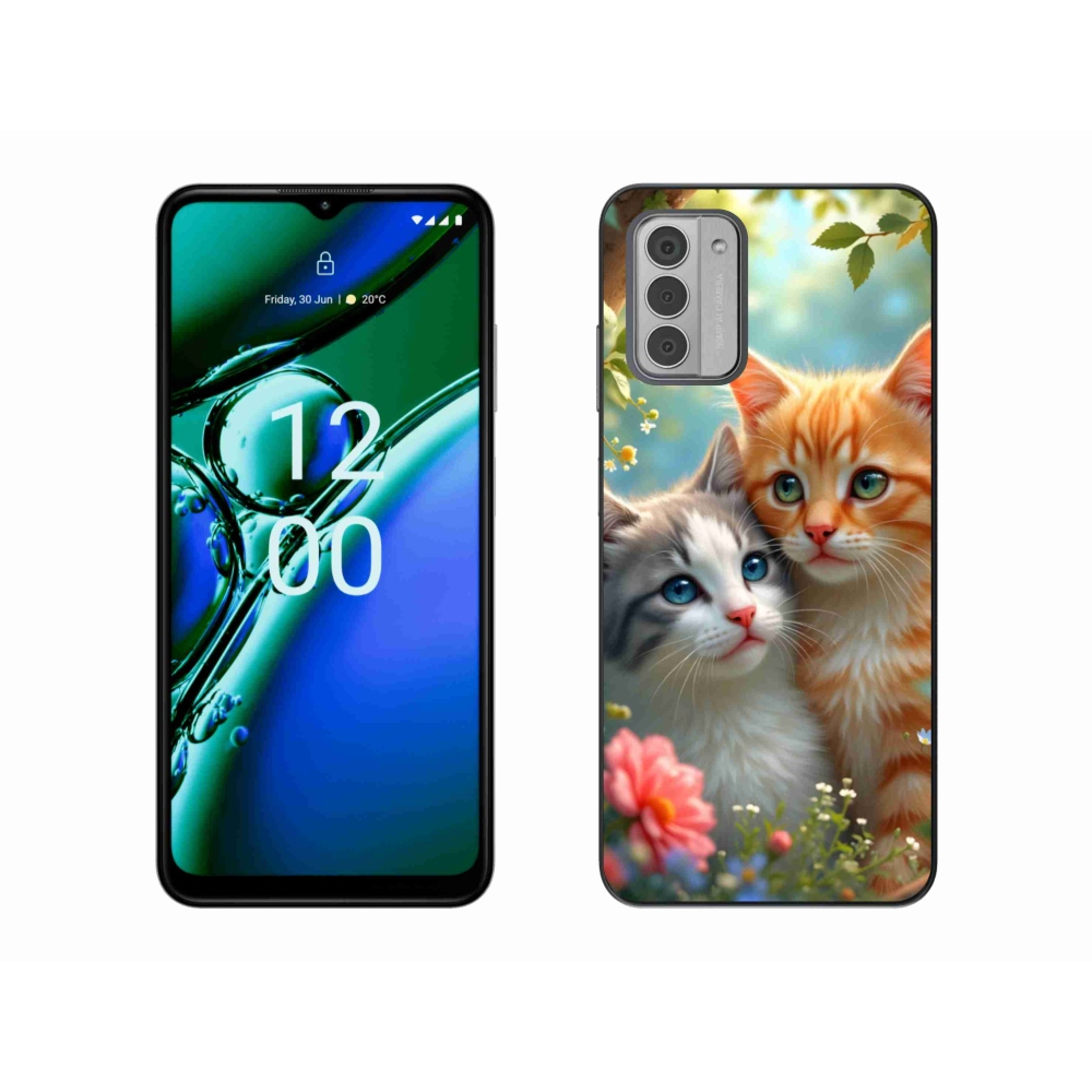 Gélový kryt mmCase na Nokia G42 - mačacia láska 2