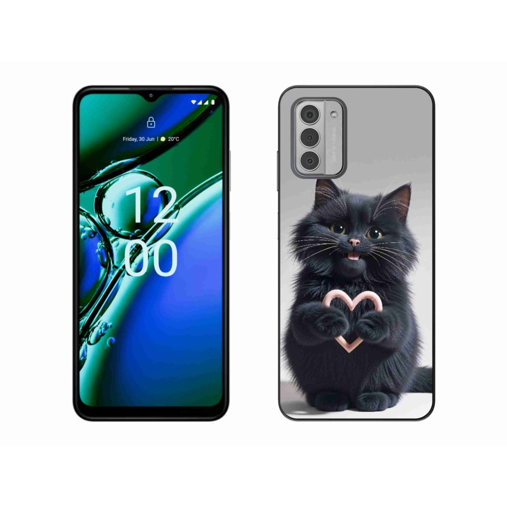Gélový kryt mmCase na Nokia G42 - mačacia láska 3