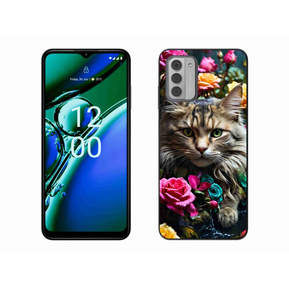 Gélový kryt mmCase na Nokia G42 - mačacie pohľad 2
