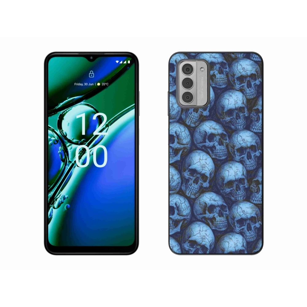 Gélový kryt mmCase na Nokia G42 - lebky