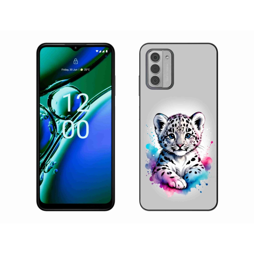 Gélový kryt mmCase na Nokia G42 - leopardej mláďa