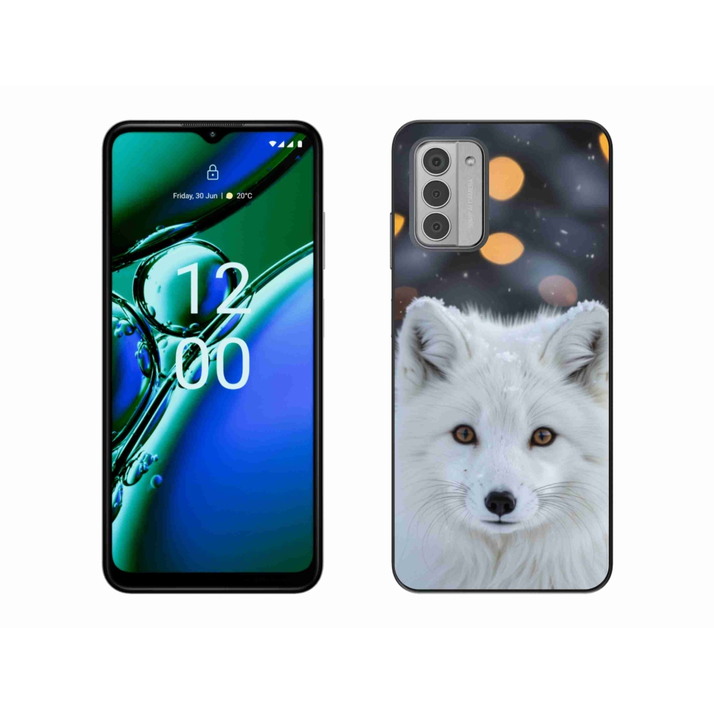 Gélový kryt mmCase na Nokia G42 - líška polárna