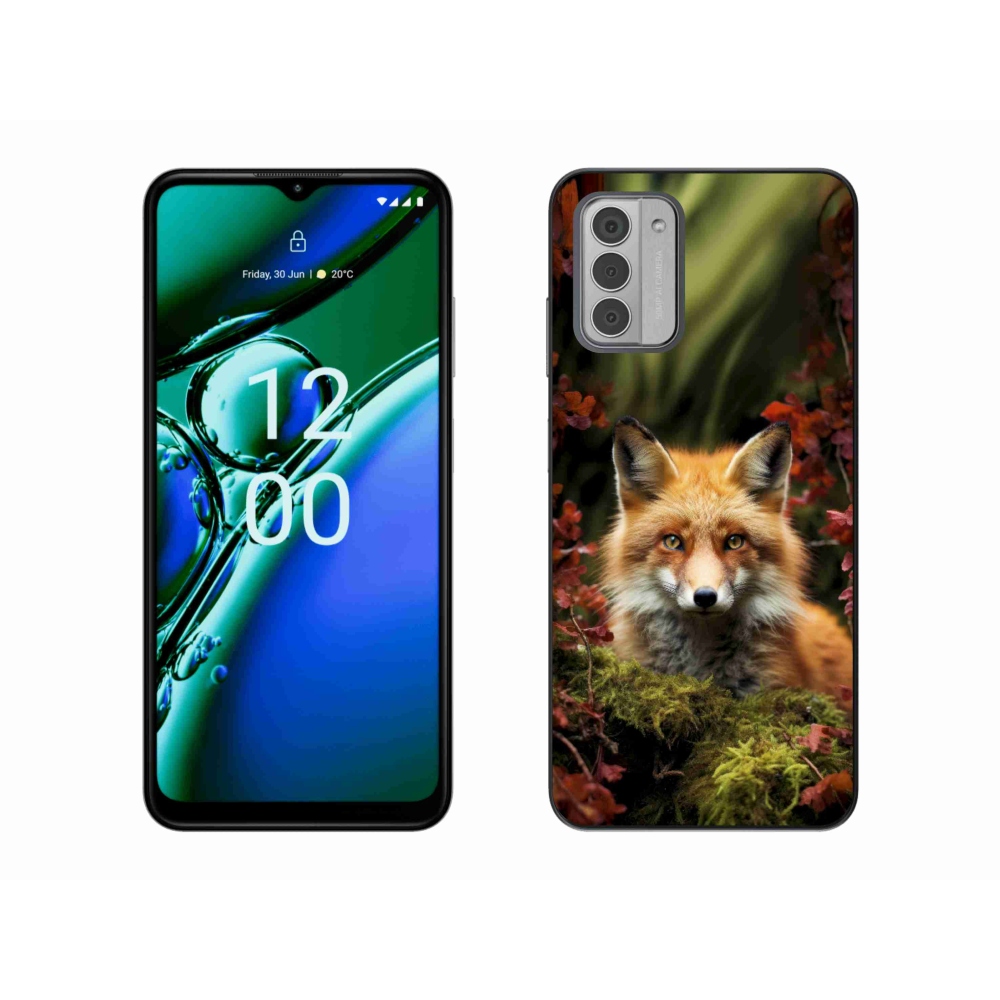 Gélový kryt mmCase na Nokia G42 - líška v lese
