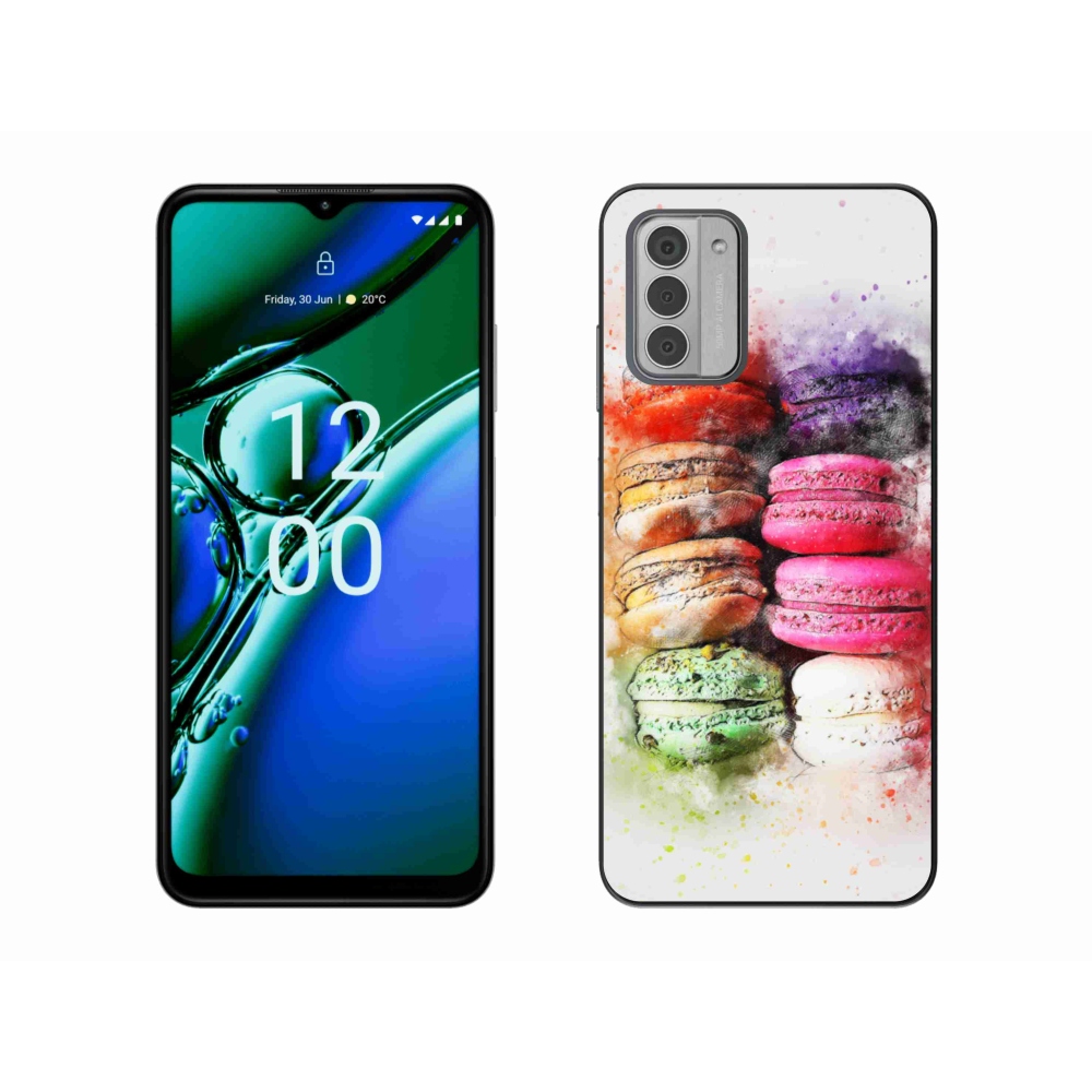 Gélový kryt mmCase na Nokia G42 - makrónky
