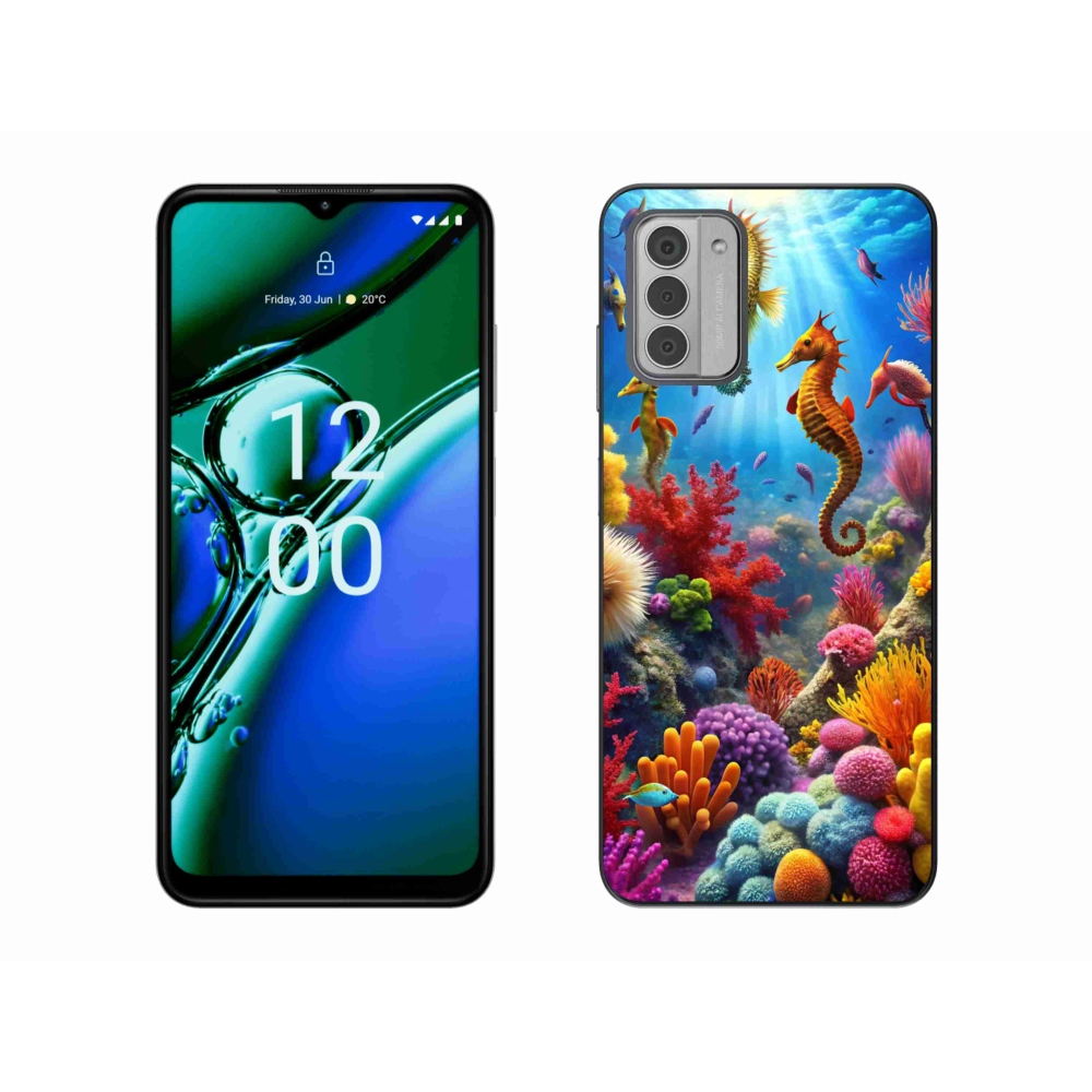 Gélový kryt mmCase na Nokia G42 - morský svet 3