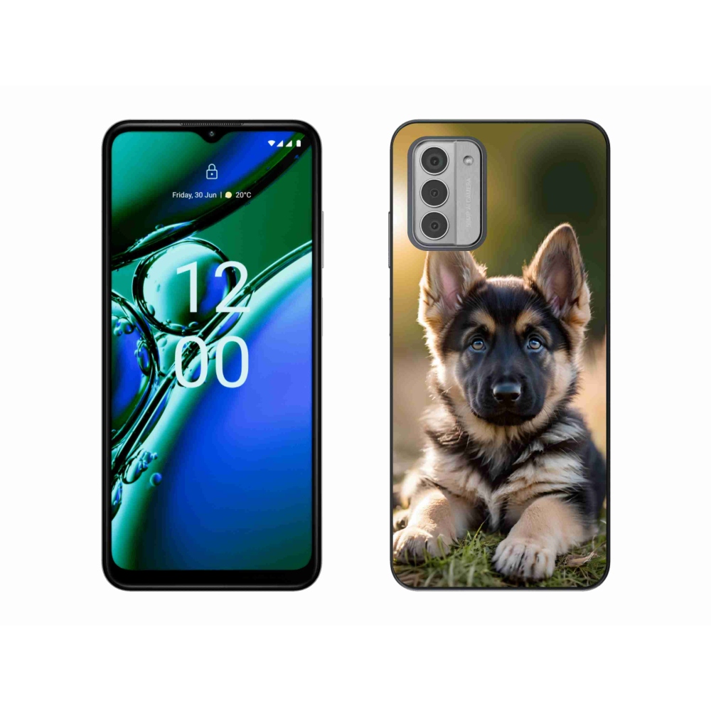 Gélový kryt mmCase na Nokia G42 - nemecký ovčiak v prírode