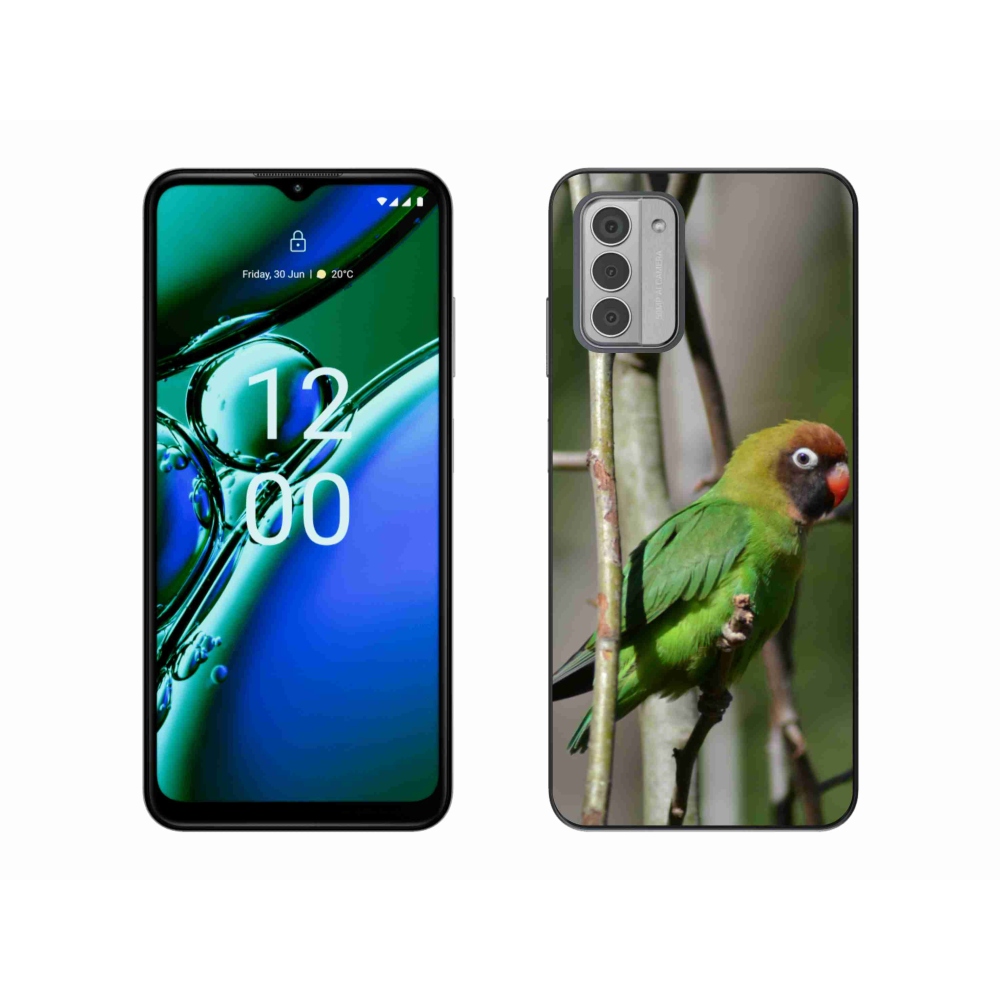 Gélový kryt mmCase na Nokia G42 - papagáj agapornis