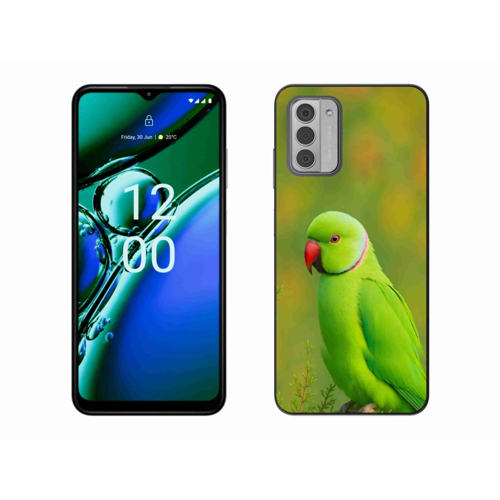 Gélový kryt mmCase na Nokia G42 - papagáj alexander 2