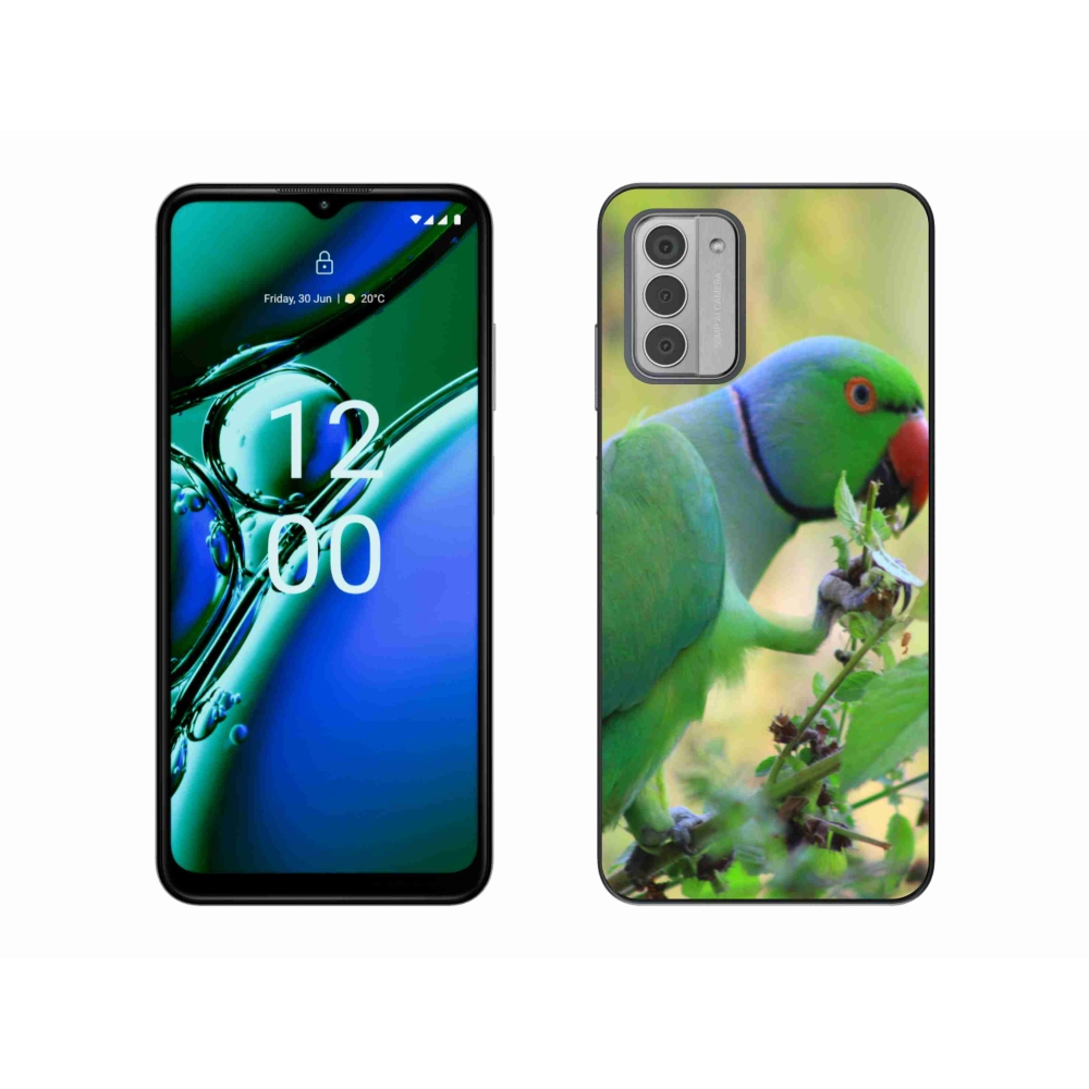 Gélový kryt mmCase na Nokia G42 - papagáj alexander