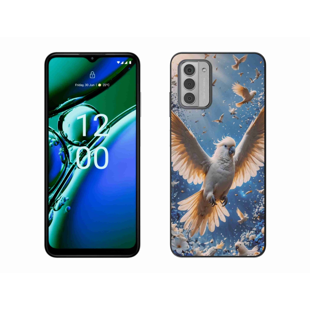 Gélový kryt mmCase na Nokia G42 - papagáj kakadu