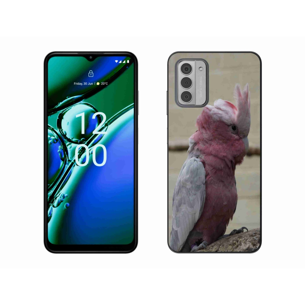 Gélový kryt mmCase na Nokia G42 - papagáj kakadu ružový