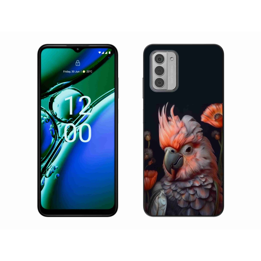 Gélový kryt mmCase na Nokia G42 - papagáj kakadu vo farbách