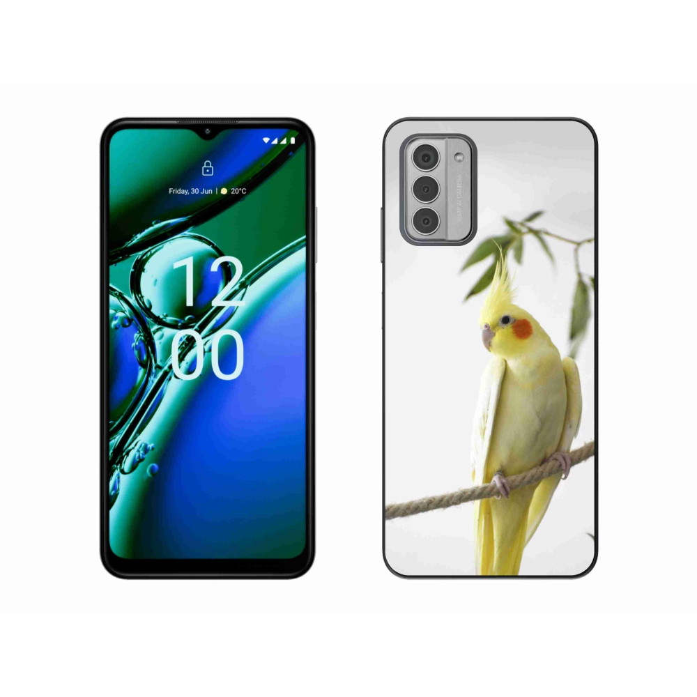 Gélový kryt mmCase na Nokia G42 - papagáj korela chocholatá