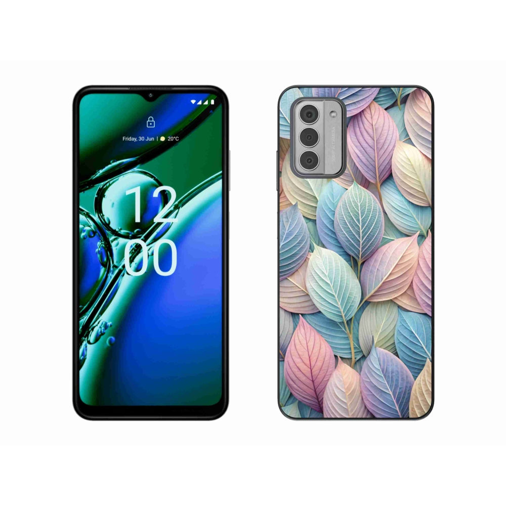 Gélový kryt mmCase na Nokia G42 - pastelové listy