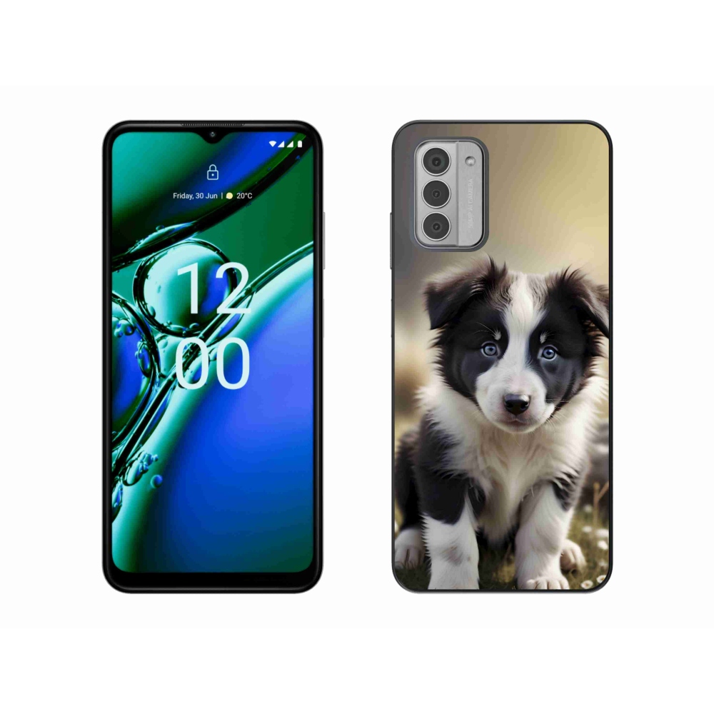 Gélový kryt mmCase na Nokia G42 - roztomilá border kólia