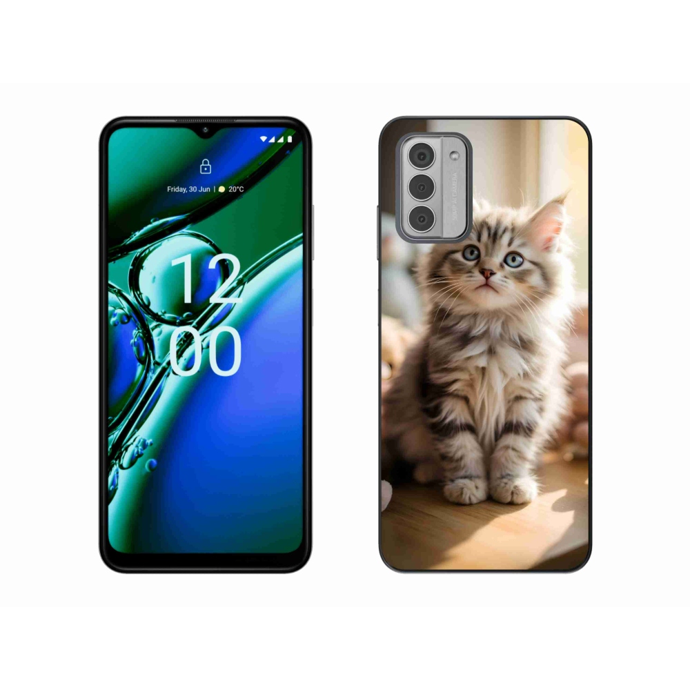 Gélový kryt mmCase na Nokia G42 - roztomilé mačiatko 10